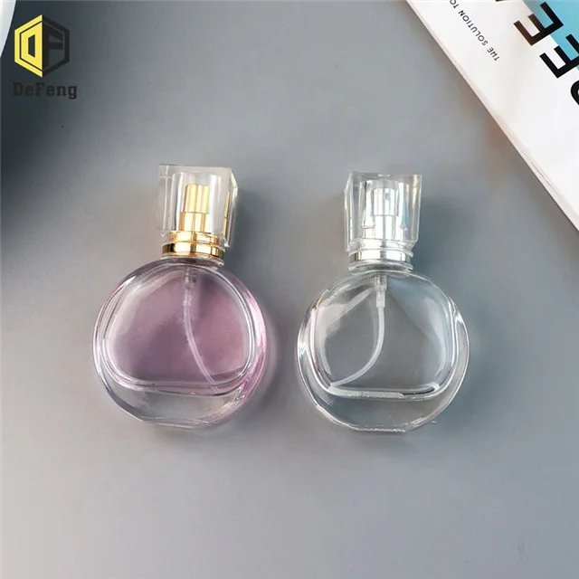 30ml Screw mouth round perfume glass bottle spray perfume bottle