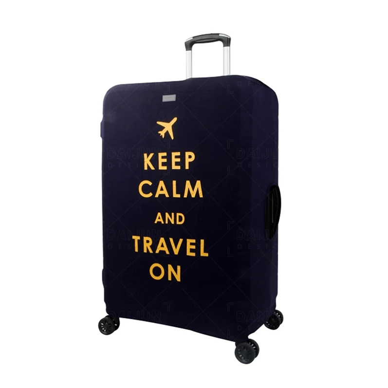 travel luggage bags cases  protector  suitcase cover custom spandex luggage case  cover