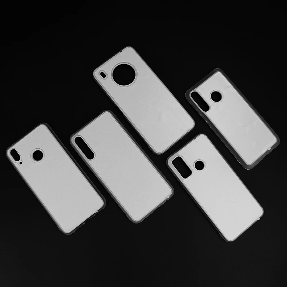 Factory Price New Design Customized Clear 2d TPU PC Blank Sublimation Phone Case For Huawei Model