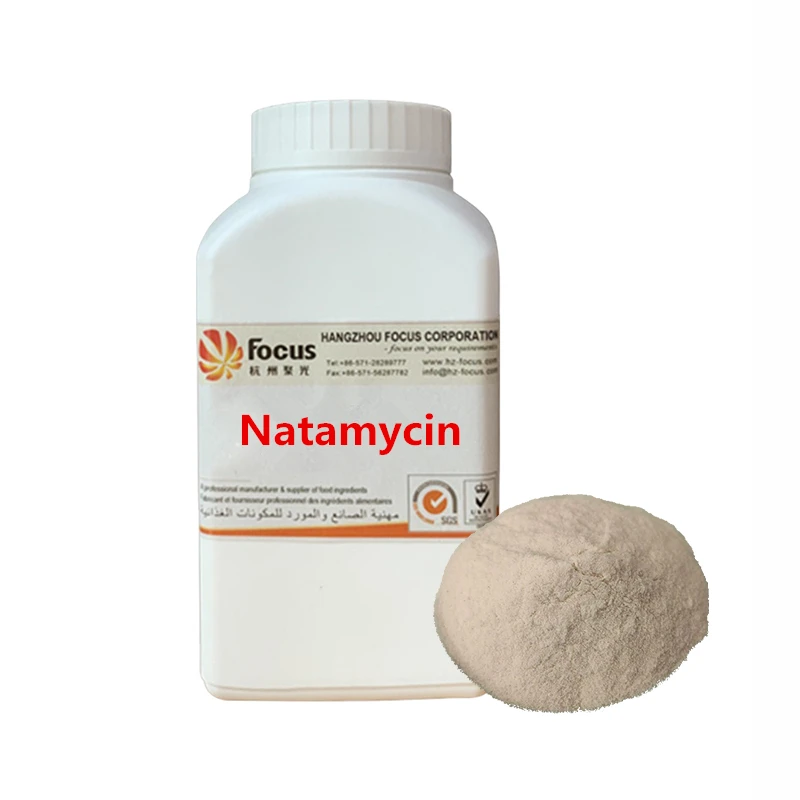 Wholesale Price Food Preservatives Natural E235 Pimaricin 50% 95% Natamycin Pure 95%CAS 7681-93-8