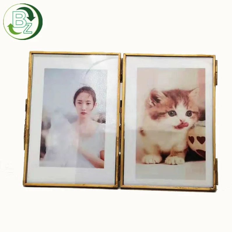 Хит продаж прозрачные зеркальные Фоторамки из стекла с цветами для свадьбы