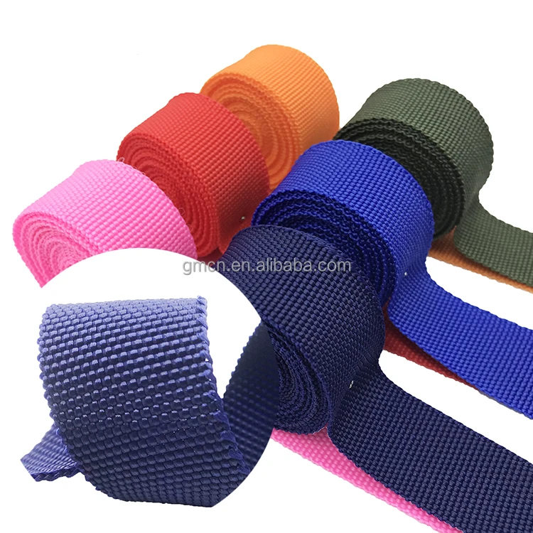 37 Years experience factory direct 20mm 22mm polypropylene tapes pp webbing webbing for bag bag straps webbing