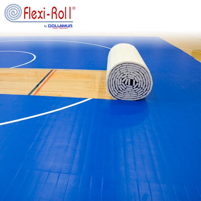 Dollamur Flexi-Roll  Popular carpet and leather custom price flex roll tatami judo mat cheer mats for wholesale