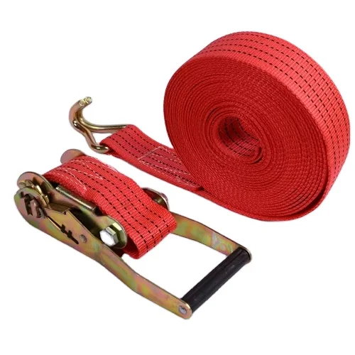 Competitive Price 2 inch Ratchet Tie Down 2 Tons 10 Meters Ratchet Cargo Lashing Strap Belt