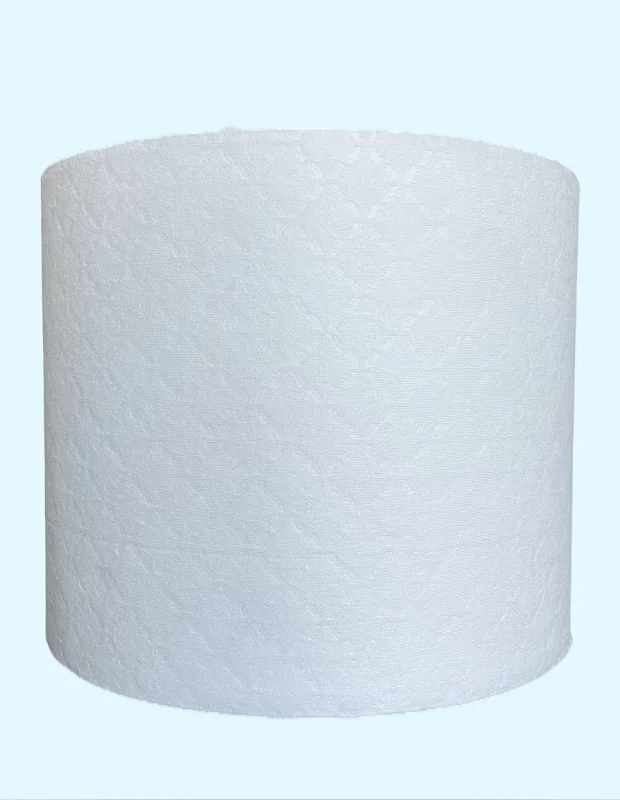 Toilet Cleaning Cloths Cellulose Non-Woven Spunlace Flushable Nonwoven Fabric for wet wipes Diamond grain