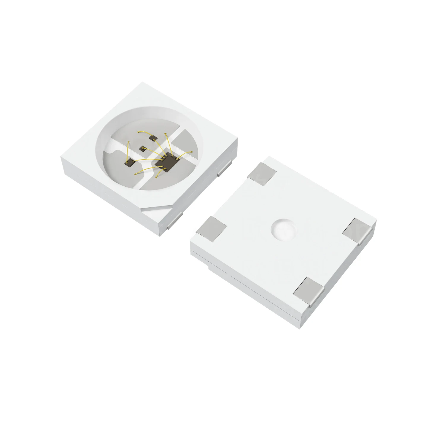 24bit double row sk6812 Chip SK6812 WS2812B SK5812 IC Built In SMD LED 5050 RGB SK6812 LED Landscape