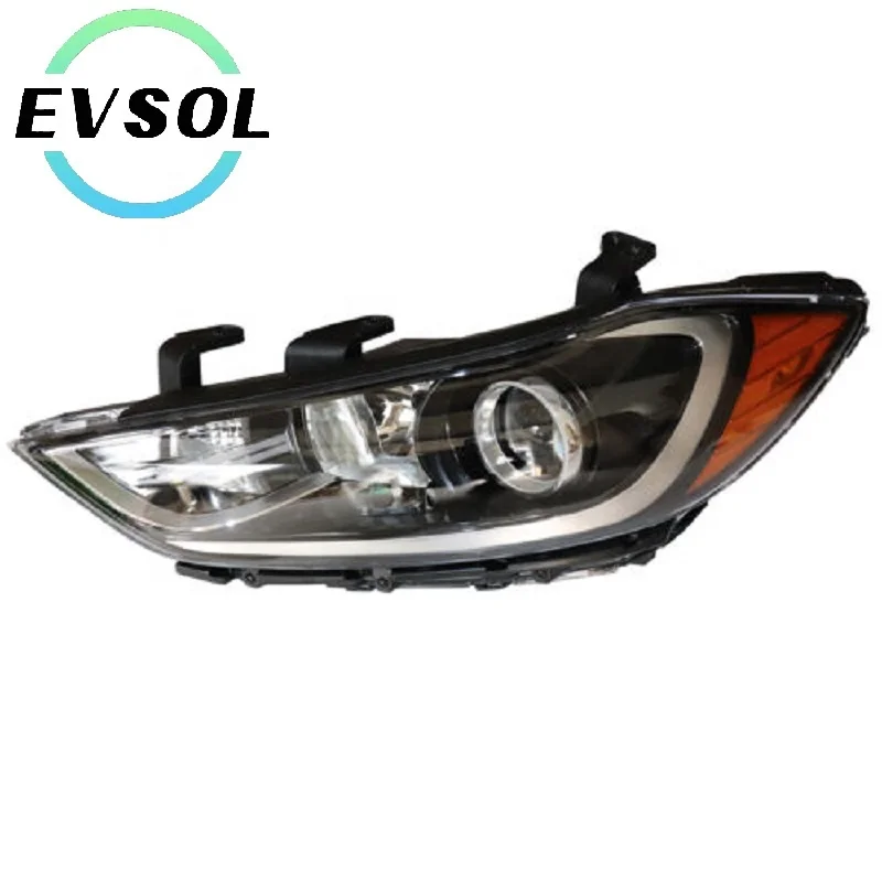 Factory price Auto Body Parts Head Lamp Head Light Front Halogen & Xenon Headlights For Hyundai Elantra 2016 2017 2018 USA Type