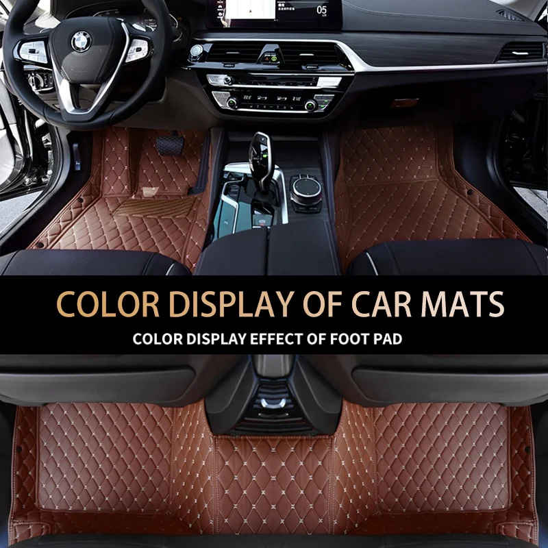 4 Years Factory Wholesale Car Accessories Waterproof Protector 3D 5D 7D Durable PU Leather Carpet Floor Mat 4 Pieces Car Mats
