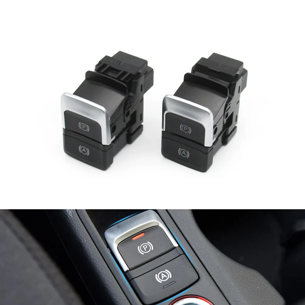 16 Pins Car Electric Handbrake Parking Switch Button For Audi Q3 2012-2015 RS Q3 2014-2018 8U0927225E,8U0927225G