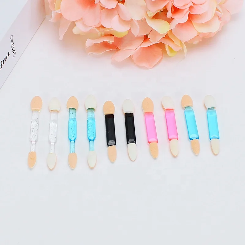 womens eye pink travel double head small buy purple mini set sponge makeup blender make up eyeshadow applicator brush