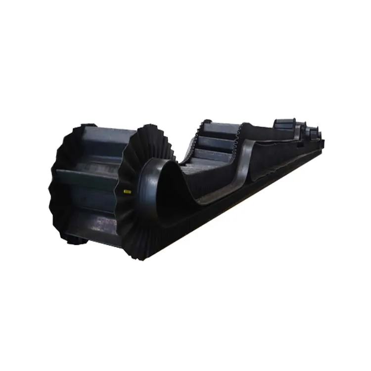 Manufacturers of Corrugated Sidewall Conveyor Belts for Inclined Transportation of Bulk Materials