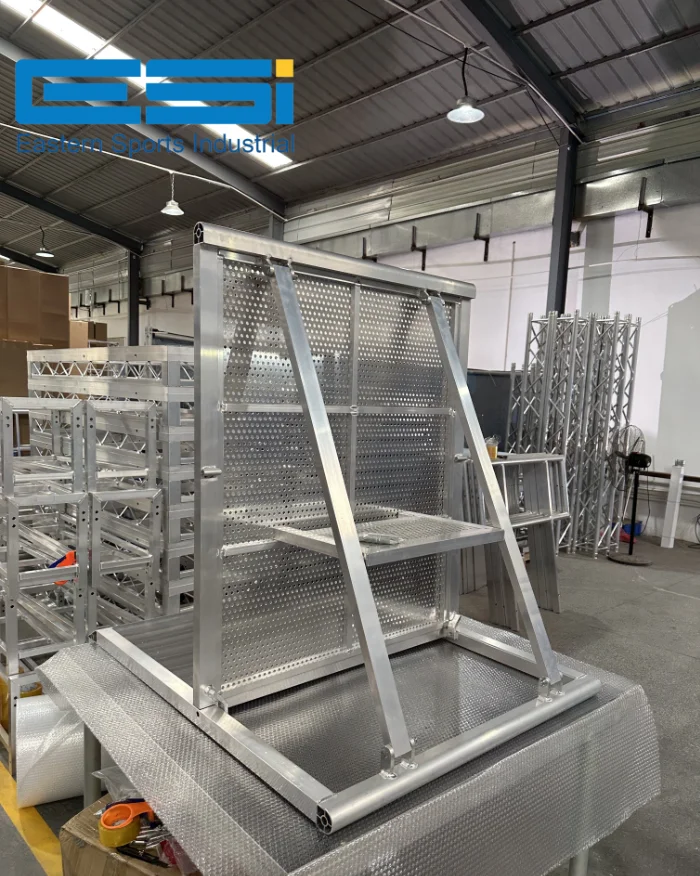 ESI factory outlet event outdoor aluminum event crowd control security barrier system