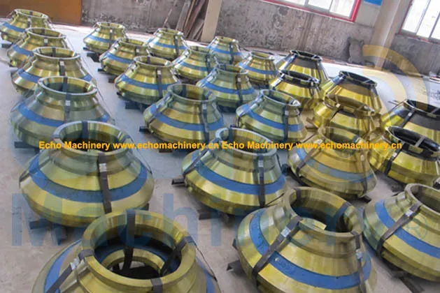 CT750 cone crusher spare parts cone liners for mining