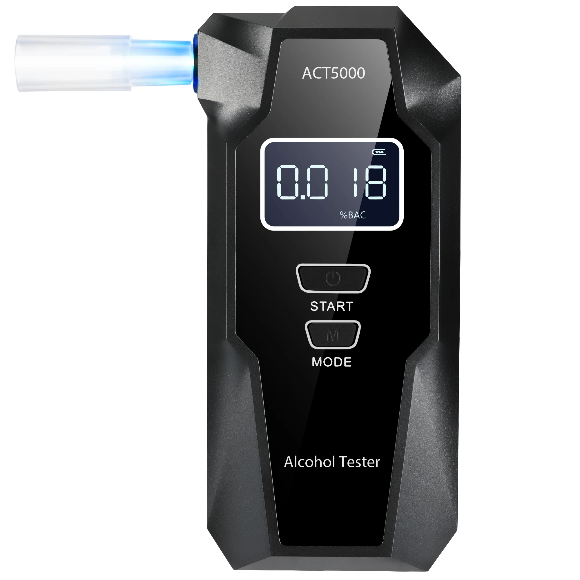 Портативный алкотестер профессиональный заводской детектор алкоголя