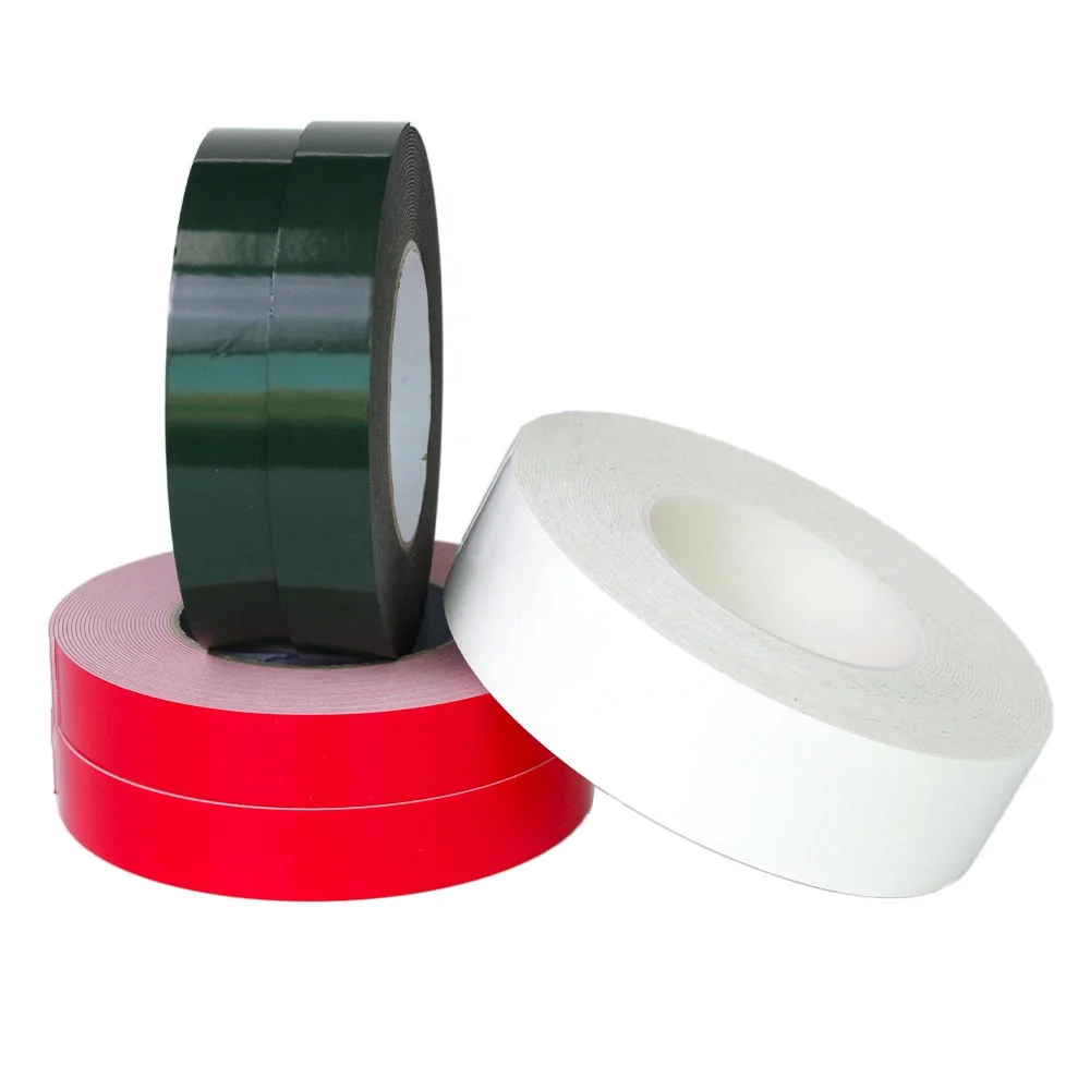 4- High Viscosity Density Waterproof Glazing Mounting Double Sided PE EVA Foam Self Adhesive Tape