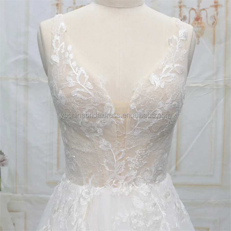Europe popular luxury wedding dress bridal gown dropped