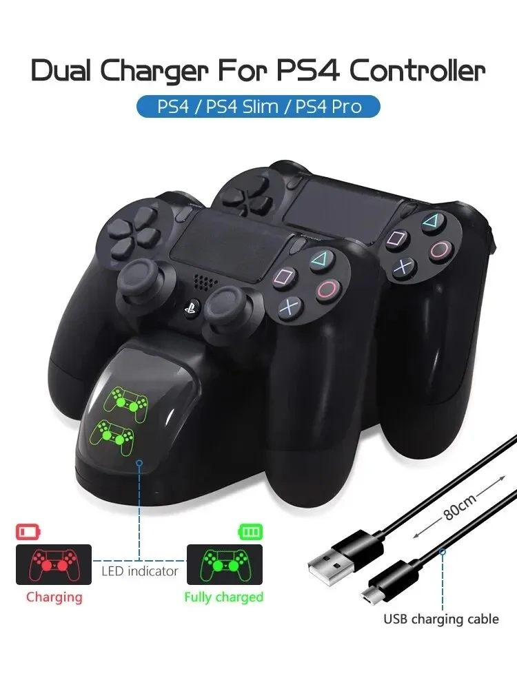 Быстрая зарядная подставка для контроллера PS4 Playstation 4 дистанционная станция с 1 8 часом быстрой зарядки