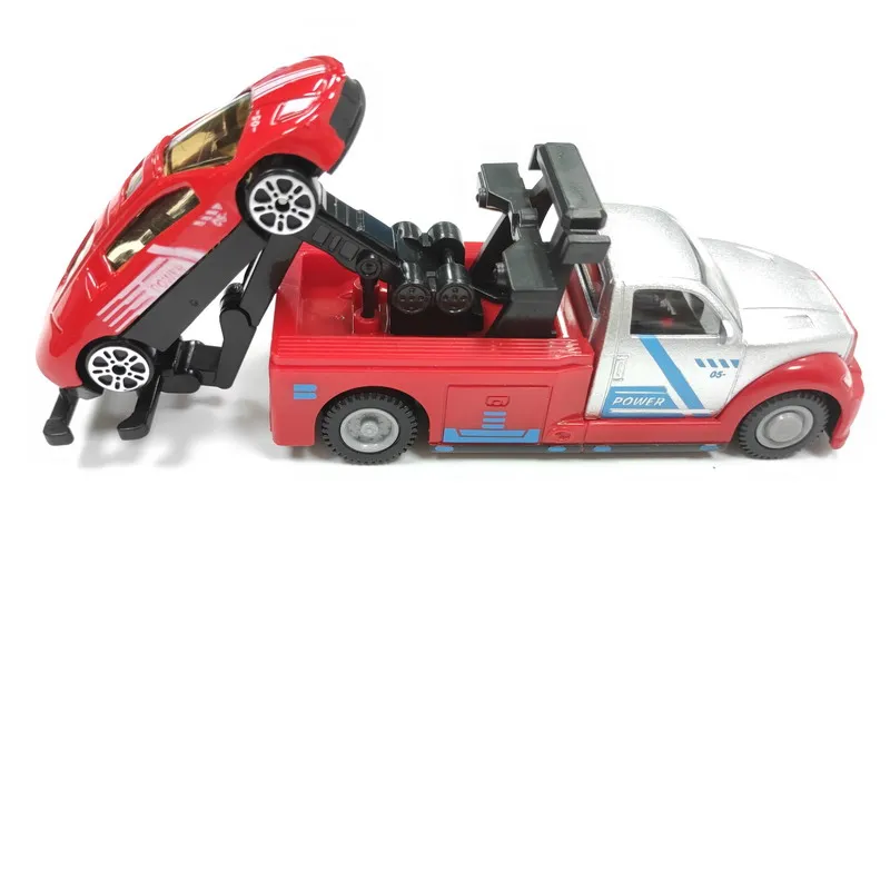 Wholesale High Quality Iron Alloy Trolley Alloy Mini American Trailer Custom Metal Boy Girl Toys For Kids