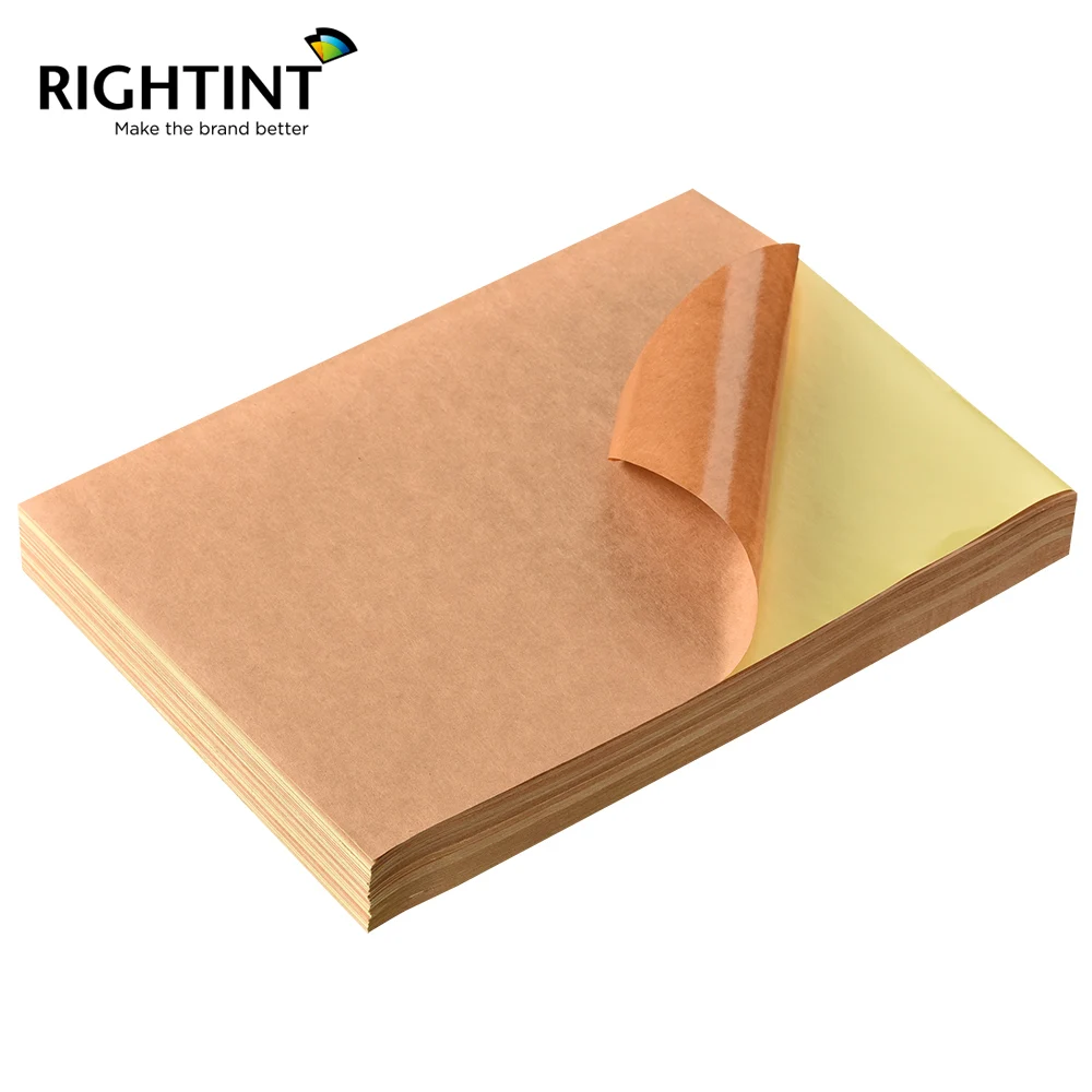 kraft paper customized brown self adhesive kraft paper tape for printing and packaging