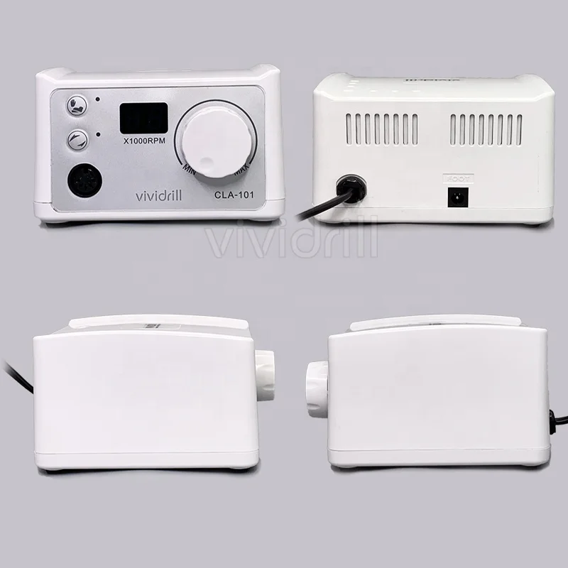 vividrill 35000 rpm micromotor high speed LCD display drill nails profesional