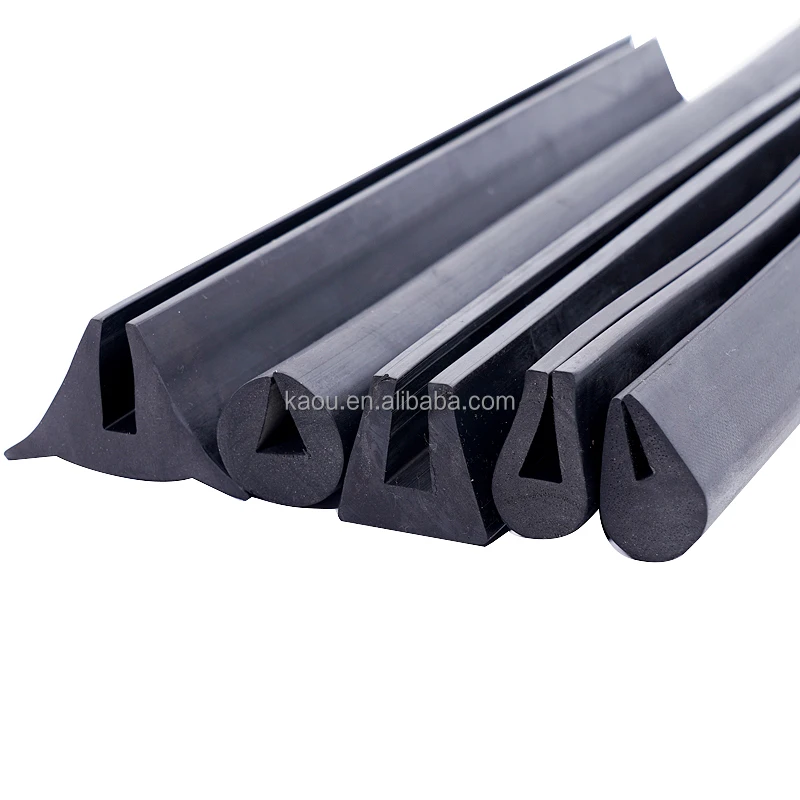 PVC Sealing Strip TPE Silicone Rubber Groove Window Wooden Door Frame Sound insulation Dust Proof Seal Weatherstrip