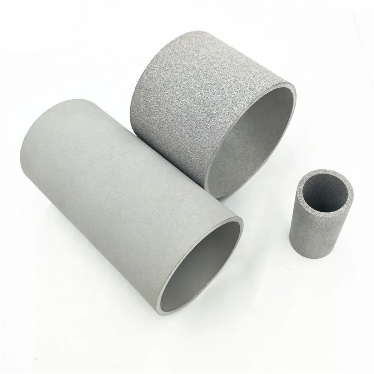 10-50 um micron pore grade stainless steel sintered porous metal SS filter tube