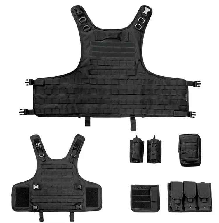 Waterproof Quick release by Velcro Multi-functional Molle system for Outdoor Activities Training Camping Tactical Vest