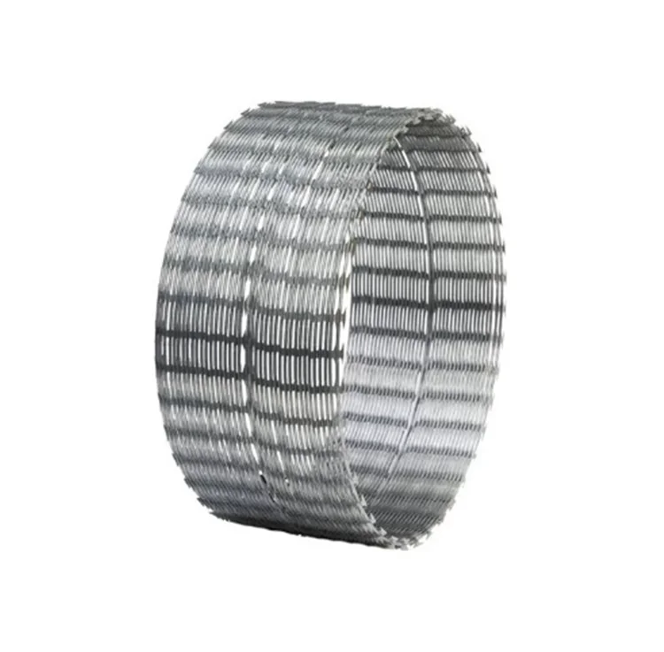 Low price galvanized security  concertina protective Razor Wire