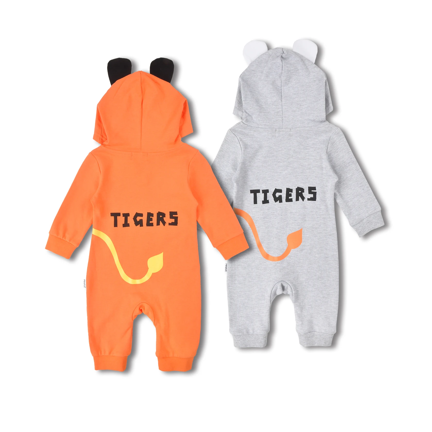 New Arrival Spring Long Sleeve Infant Newborn Jumpsuit Baby Clothes Cotton Romper Baby Tigers Onesie