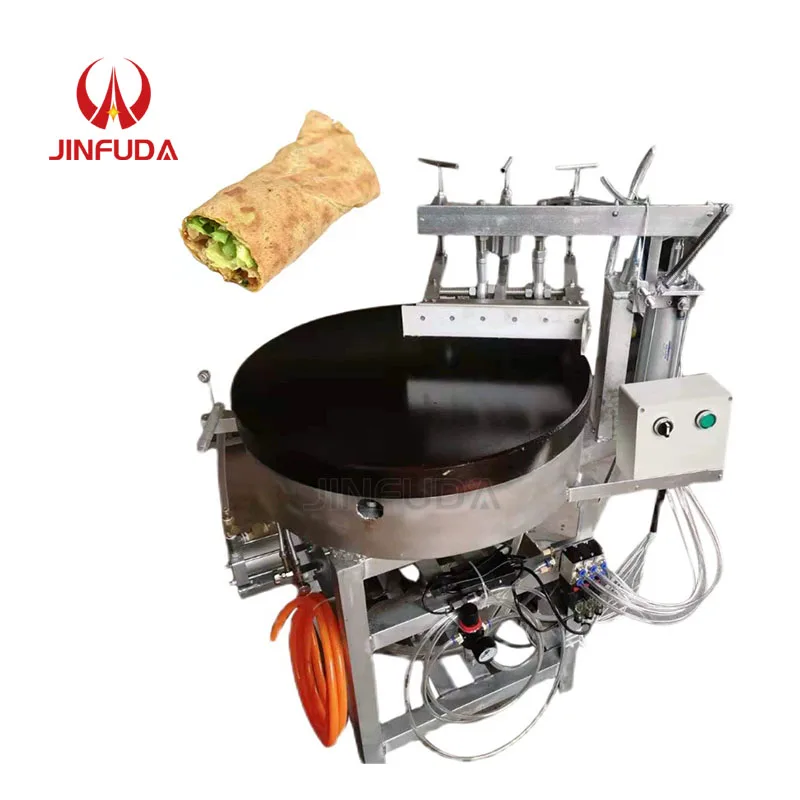 Timesaving Multi Function Pancake Delicious Baking Machine Automatic Chapati Pancake Tortilla Making Machine
