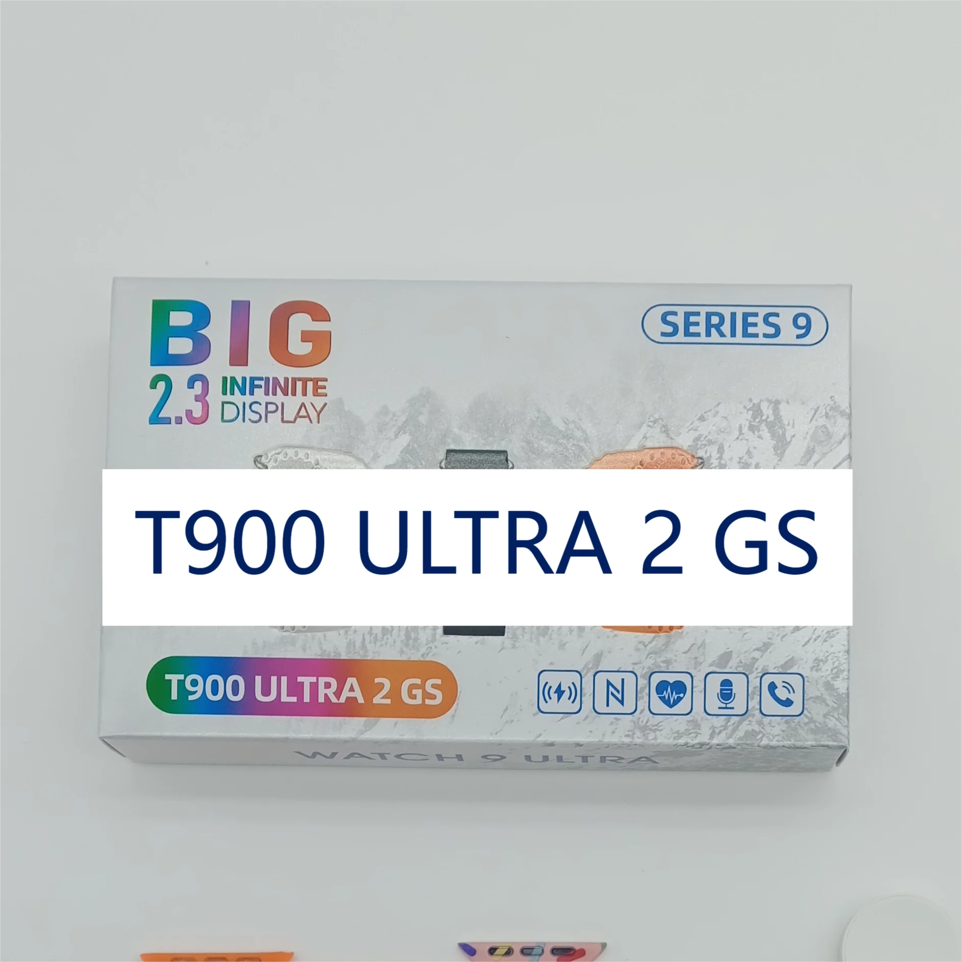 T900 ULTRA 2 GS Smart Watch 2.02 AMOLED 260mah BT Call Music sleep monitor heart rate blood pressure sedentary reminders