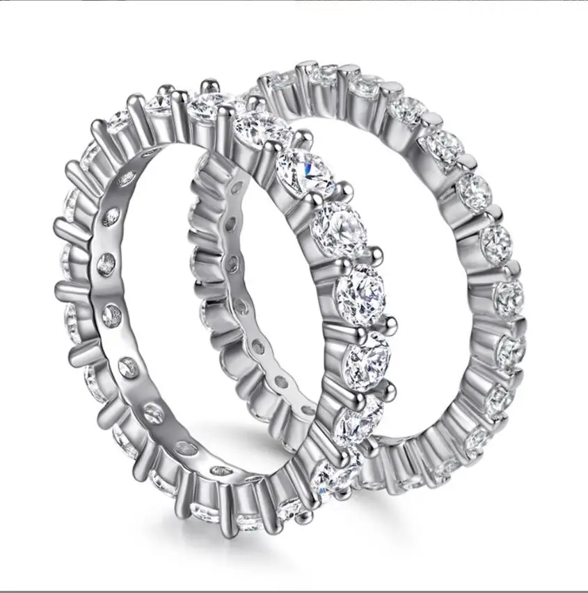 2021 latest design couple rings 925 silver jewelry made in china