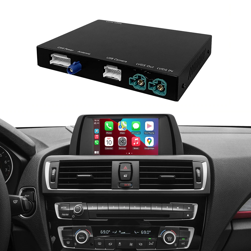 Wireless CarPlay for BMW CIC System 1 2 3 4 5 7 Series X1 X3 X4 X5 X6 E81 E82 E90 E93 F10 F11 F07 GT F01 F02 E84 F25 F26 E70 E71
