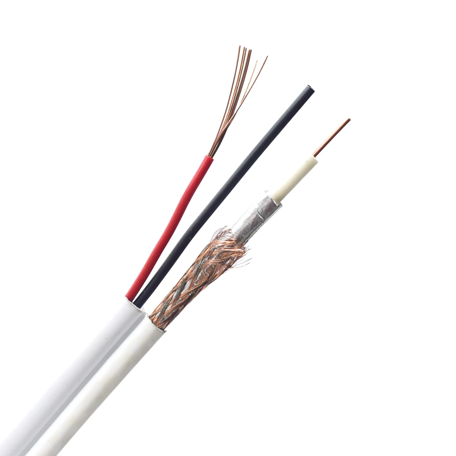 RG59 RG6 коаксиальный кабель RG58 RG6 ПВХ 96 128 плетение LSZH Куртка