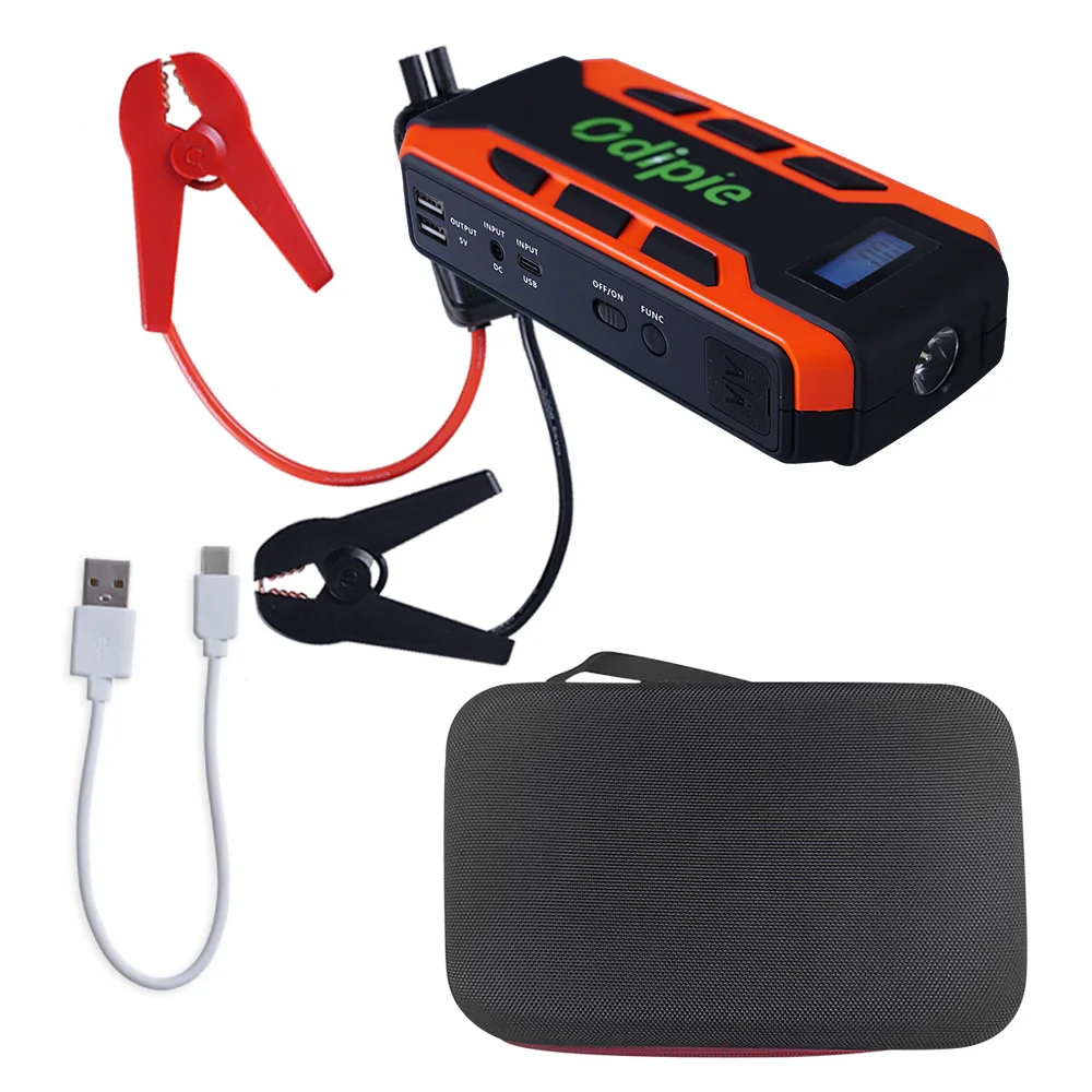 12 В 18000 мАч автомобильный Джампер кабель Автомобильное зарядное устройство бустер автомобильное пусковое устройство Портативный внешний аккумулятор