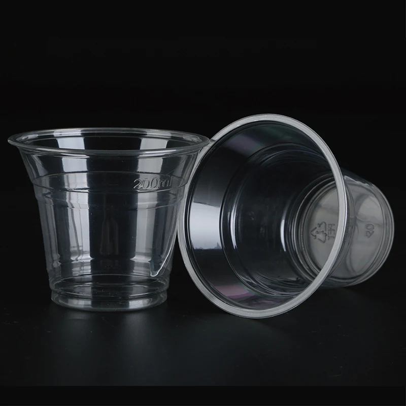 Disposable plastic pp ice cream cup packaging cup yogurt cup with lid