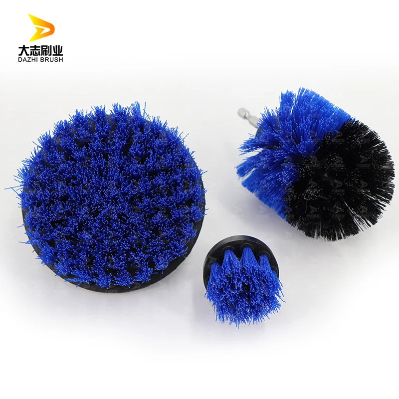 Hot sale electric PP detailing drill brush for car cleaning
