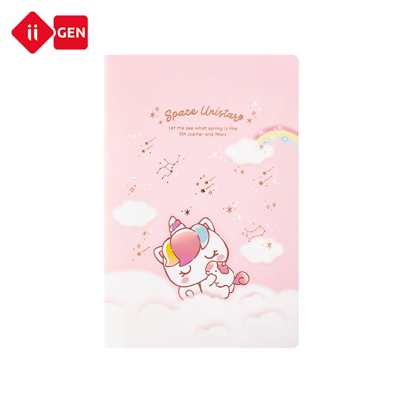 IIGEN A5 Notebook Custom Cartoon Kuromi Notebook for Sale for Girls Cute Diary unicorn Notebook