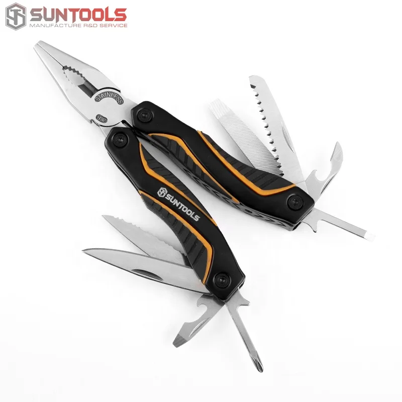 Multifunctional stainless steel pliers hand tools portable tool pocket folding knife Multitool outdoor plier
