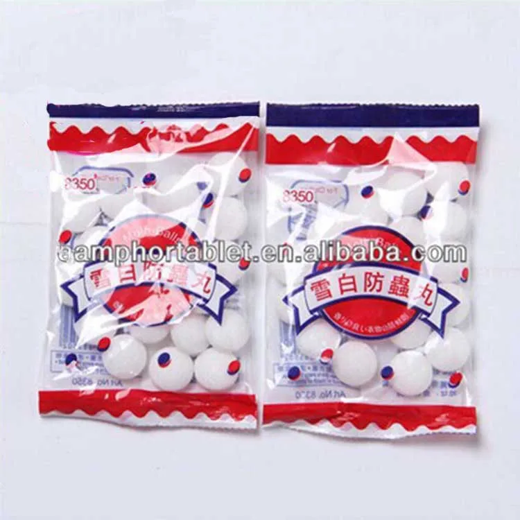 Advanced Camphor Ball Prevent Insect White Naphthalene Camphor Moth Balls