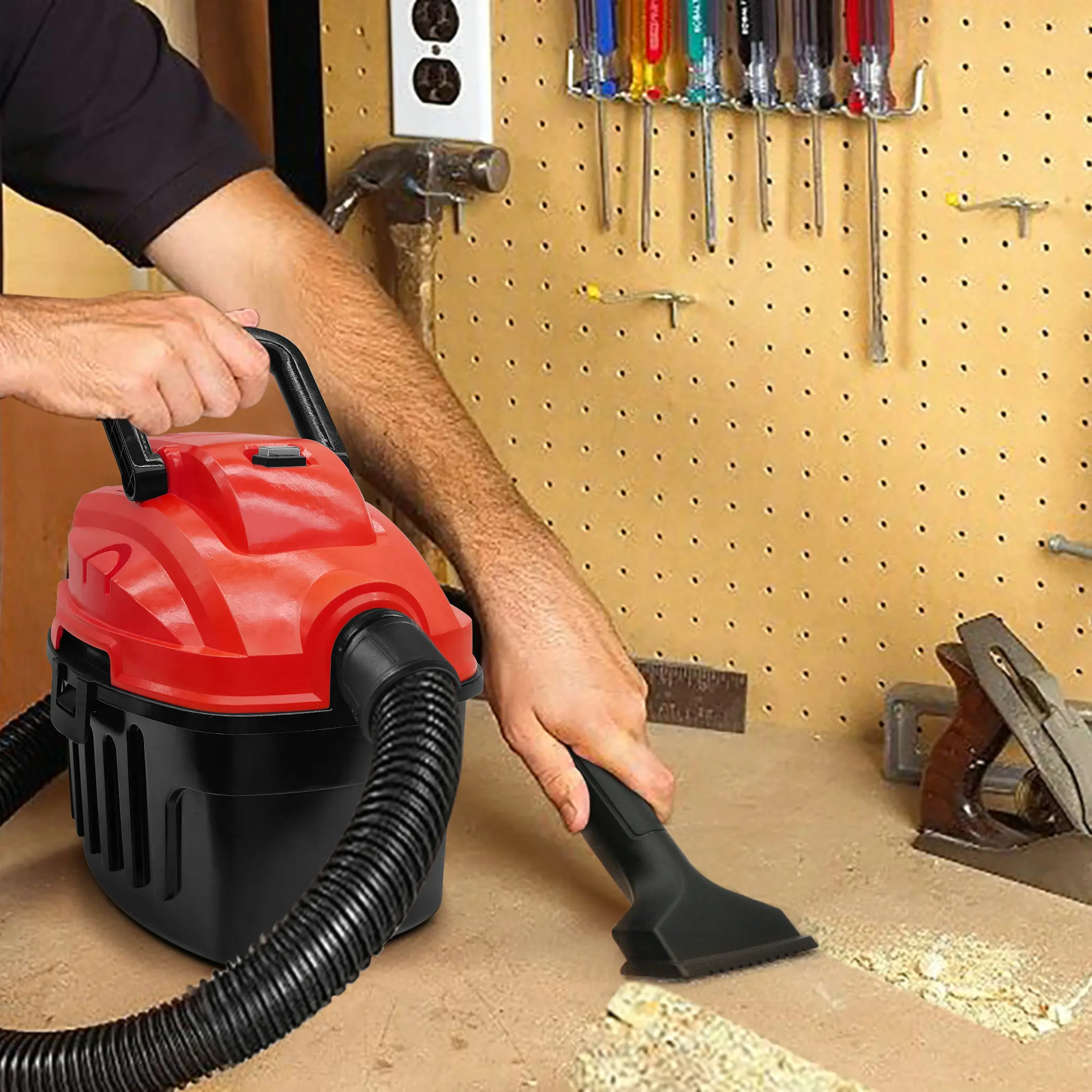 RolyVac Wet and Dry Vacuum Cleaner Blower Function for Home and Kitchen Bagless portable vacuum cleaner