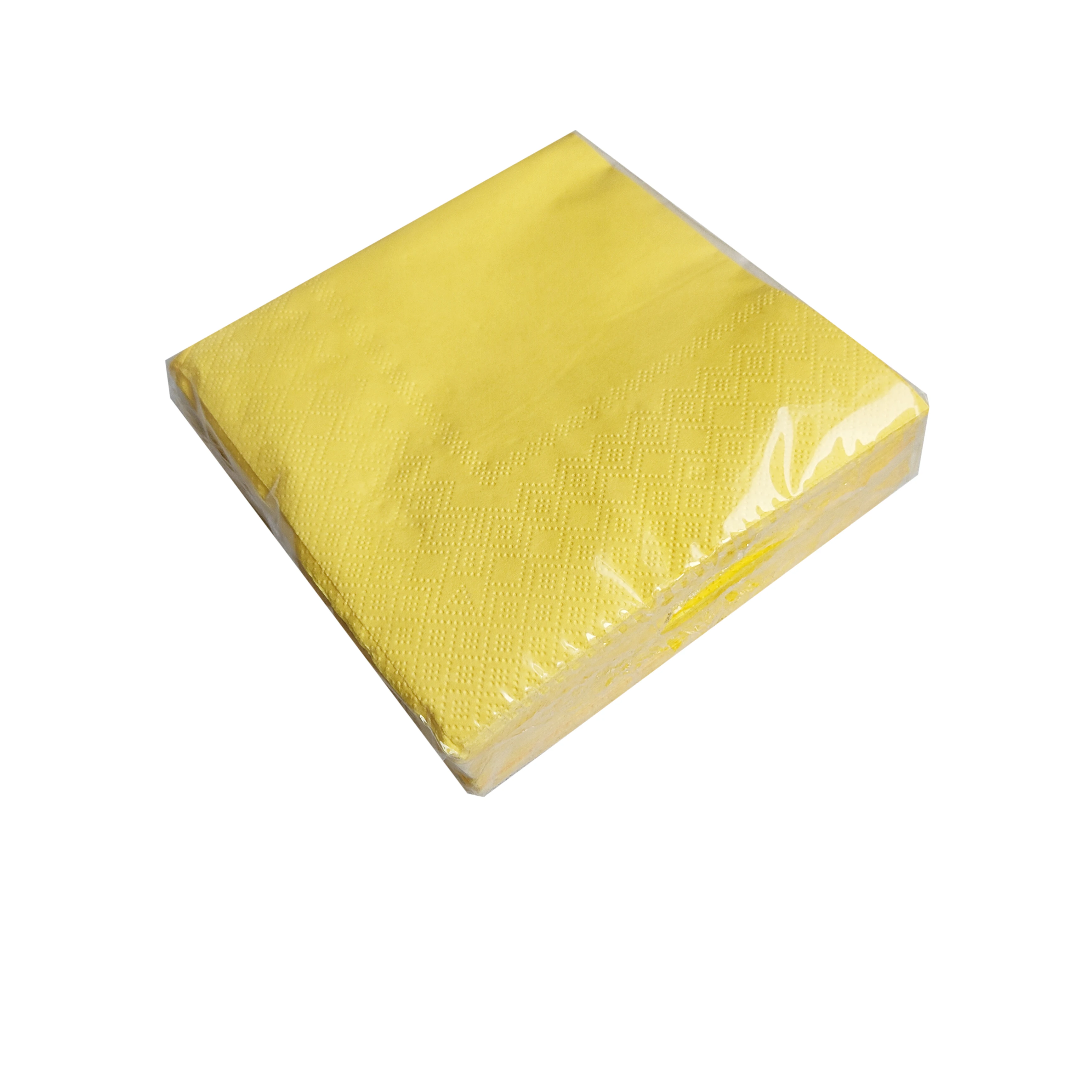 50sheets/pack Factory Direct Stock dinner Colorde Napkins Christmas beverage restaurant tissue paper napkins Serviettes