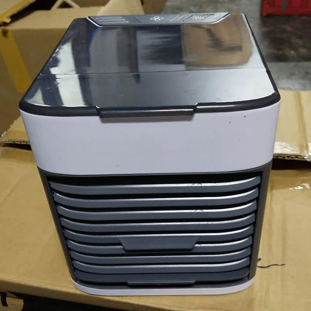 Home mini air cooler portable cover outdoor open industrial cooling fan evaporative solar air cooler air conditioner portable