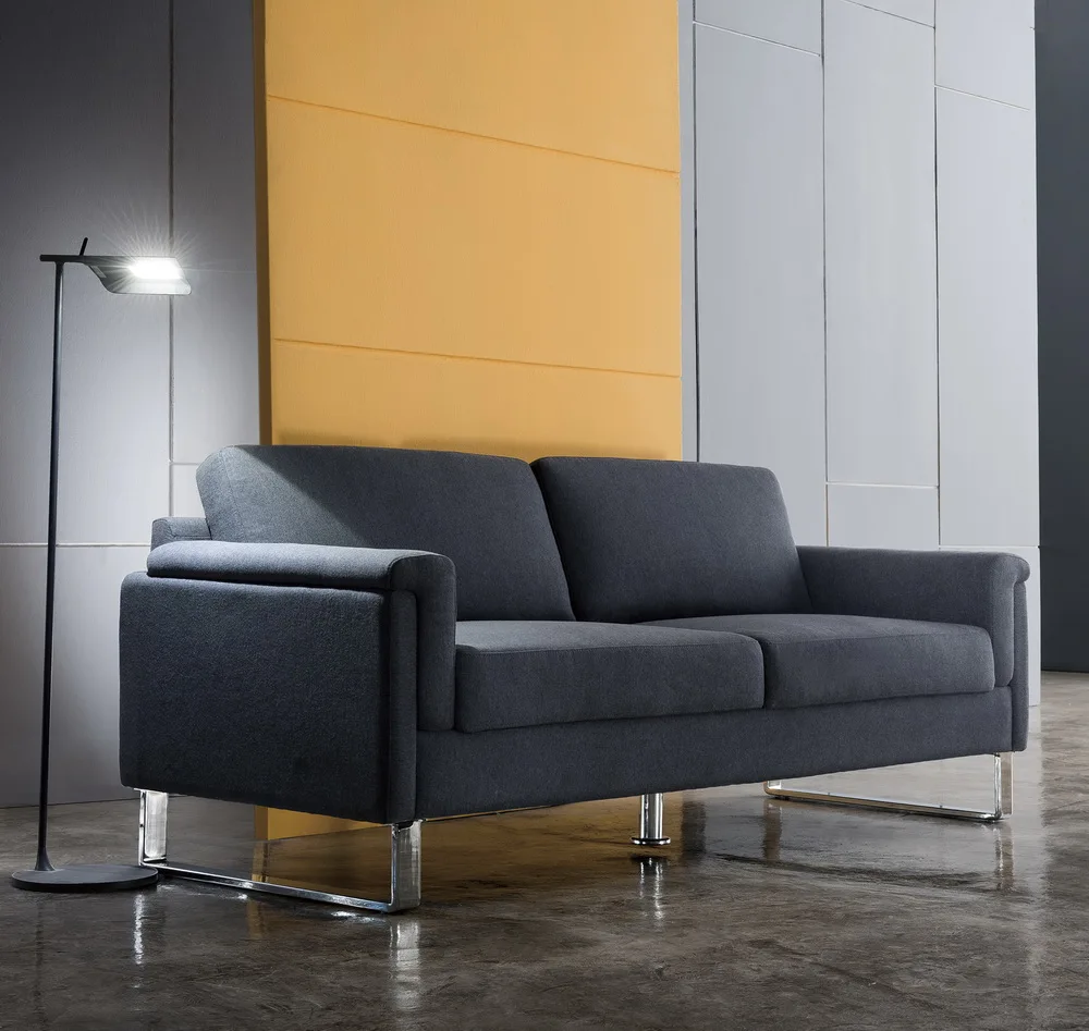 Современный стильный тканевый диван для гостиной и