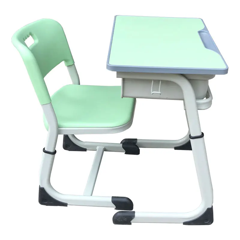 Modern high Cheap kids elementary school training institution desk furniture in stock