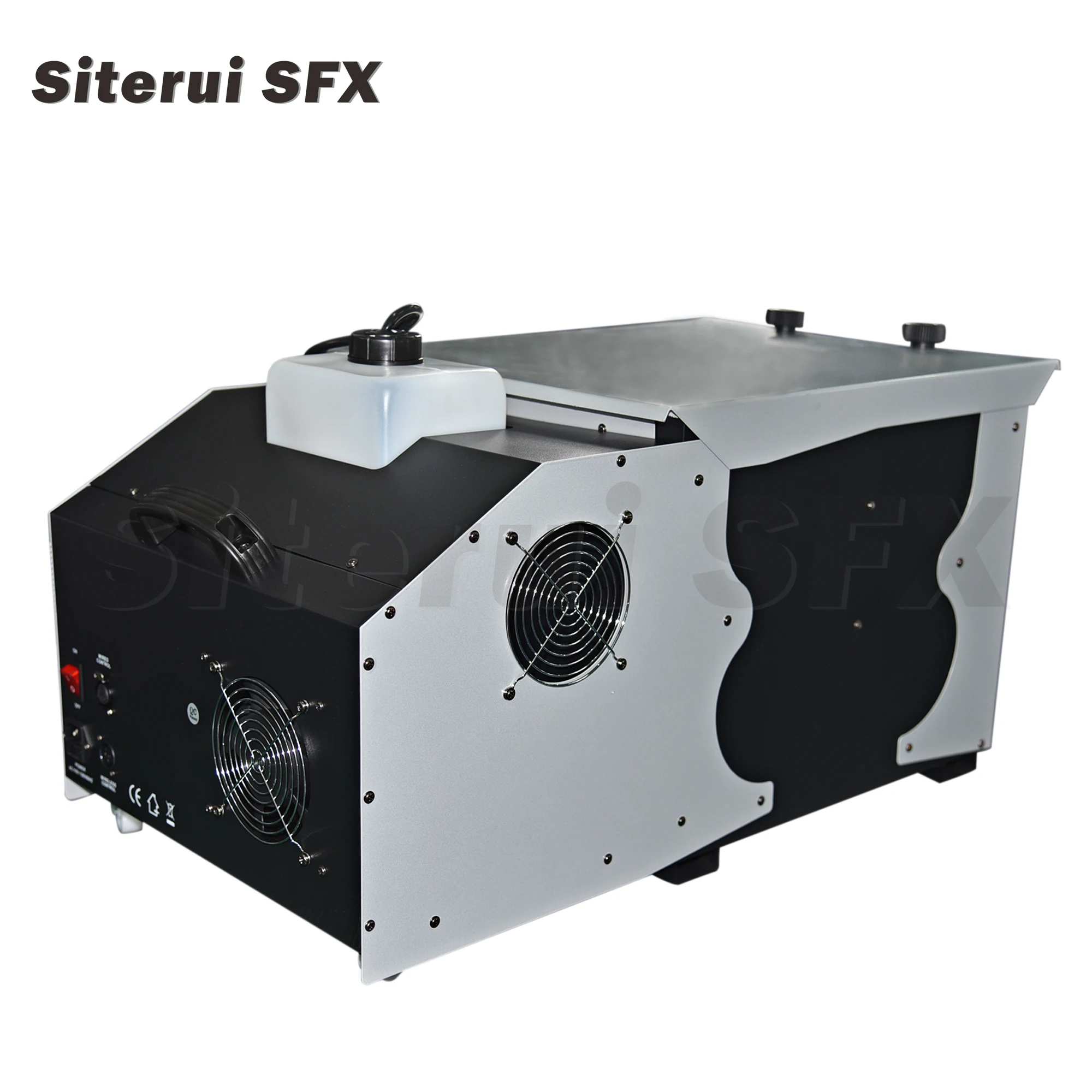 SITERUI 1500W ground low fog machine /low lying smoke fog machine,  DMX+remote Wedding smoke machine