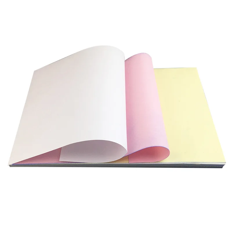 A4 80gsm Carbonless Paper 50gsm 3 Layers Carbonless Paper 11x17 Ncr China Mainland Carbonless Paper 50-55gsm cb cfb A3
