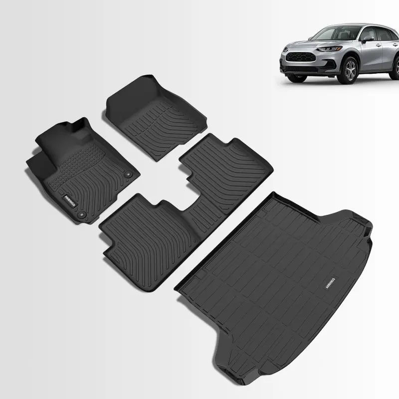 Waterproof 3D TPE Car Floor Mats Floor Liner For Honda Civic City hatchback CR-V Car Mats Deep Dish Matting Carpet