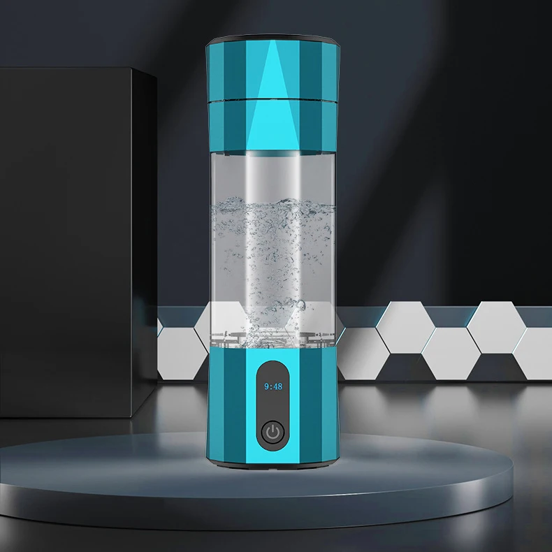 10000ppb high H2 concertration PEM hydrogen water bottle Water  With Separate Vent