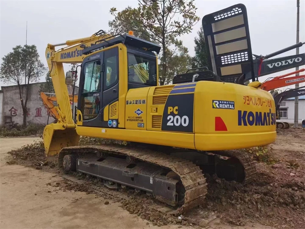 New KOMATSU Excavators PC200-10MO Digger Machinery Used Excavator PC200-8 Second Hand Crawler Excavator Construction Machine